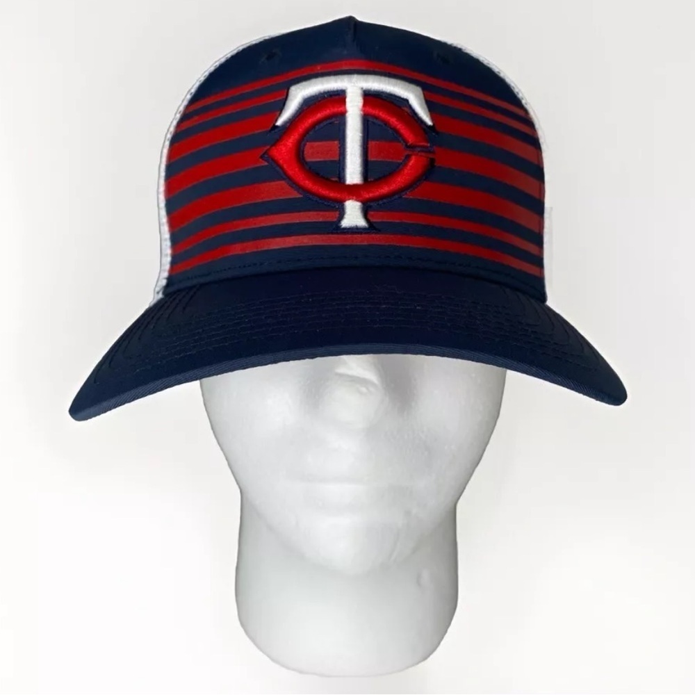 Minnesota Twins Adjustable Striped SnapBack Ball Cap Hat Baseball MLB
